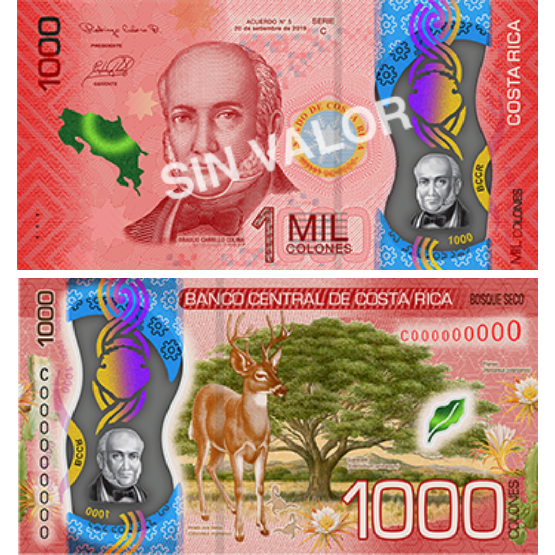 New Costa Rican ₡1.000 and ₡10.000 banknotes printed by OFS released into circulation